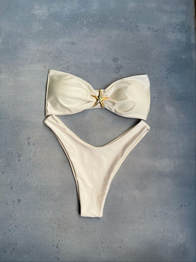 BIQUÍNI TOMARA QUE CAIA ESTRELA - OFF WHITE