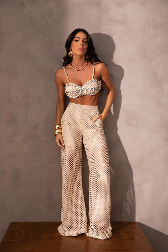 Calça Rendada - Clóe