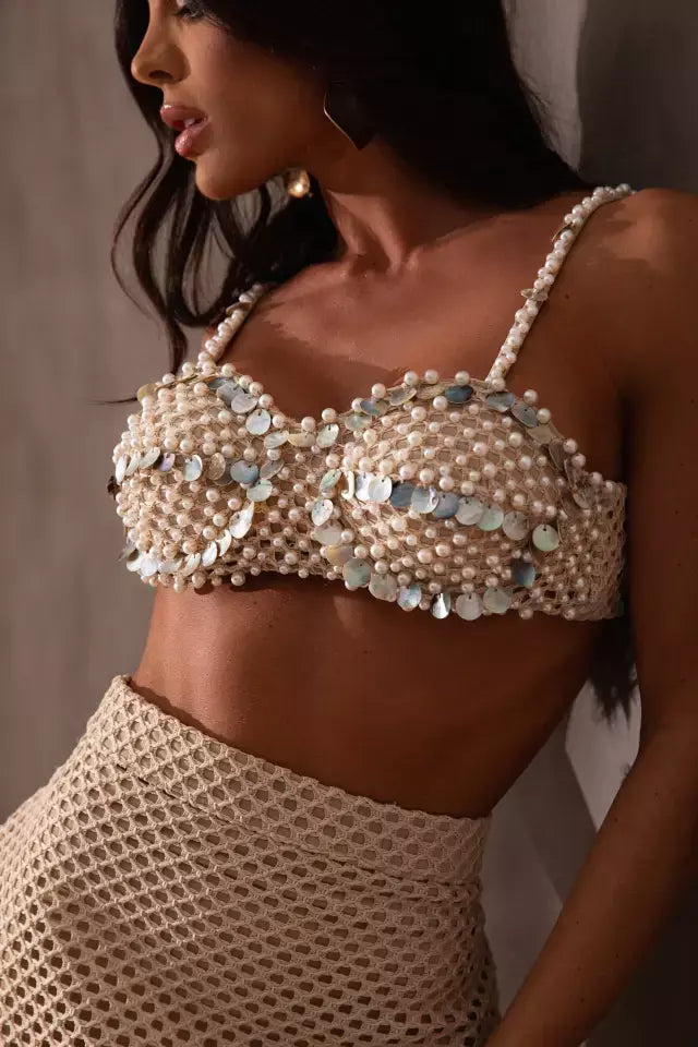 Busto Renda Pedraria - Clóe