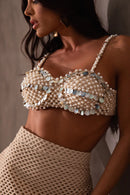 Saia Renda Pedraria - Clóe