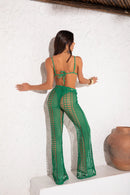 Calça Renda - Verde