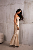 Vestido Tomara que Caia Dallas - Gold