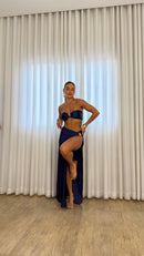 SAIA ESTRELA - MARROM ESCURO