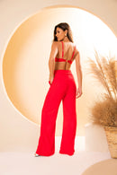 CALÇA LINHO LUANY - RED