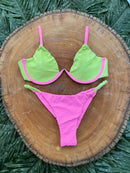 BIQUINI ARO ESTRUTURADO COLLORS - CITRIC E BABALU