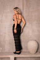 Saia Midi - Black Myrina