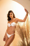 BIQUINI COM ARGOLAS TASSIA - OFF WHITE
