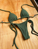 BIQUÍNI CORTININHA MÔNACO - VERDE MUSGO