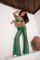 Calça Renda - Verde
