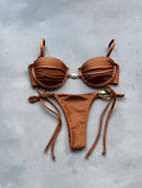 BIQUÍNI MYKONOS - MARROM CLARO