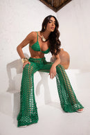 Calça Renda - Verde