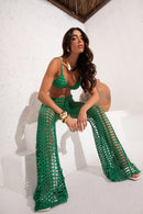 Calça Renda - Verde