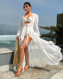 SAIDA MANGA BUFANTE - OFF WHITE