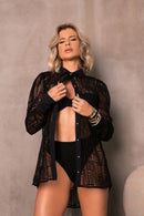 Camisa Evora - Preto Rendado