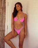 BIQUINI ARO ESTRUTURADO COM TRANSPARENCIA - BABALU E LILAS