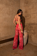 Calça Flare - Safari Tropicaliente