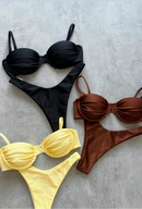 Biquíni Sable - Asa delta Marrom Chocolate