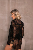 Camisa Evora - Preto Rendado