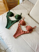 BIQUÍNI ELO SANTORINI - VERDE MILITAR