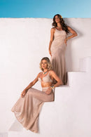 Vestido Longo Renda Dup - Devore