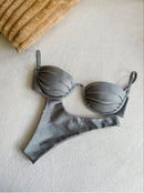 BIQUÍNI ARO ASA DELTA - PRATA