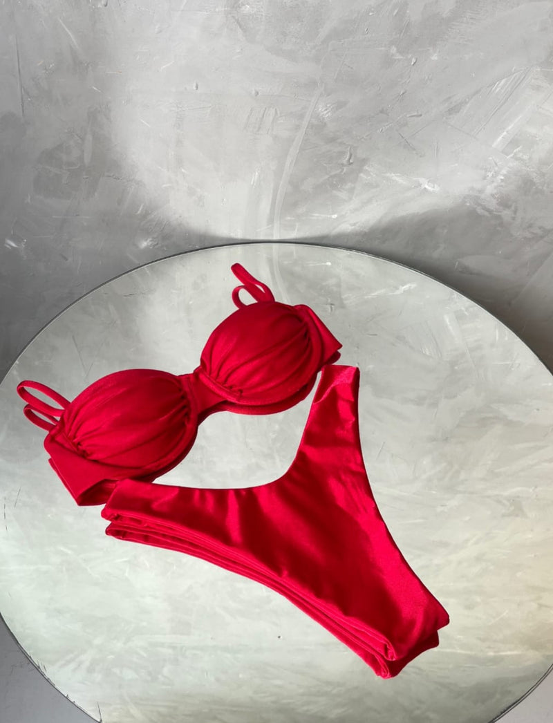 Biquíni Sable - Asa delta Marrom Chocolate