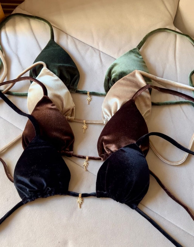 BIQUÍNI CORTININHA VELUDO