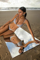 BIQUINI ARO COM ARGOLA STRASS- PRATA