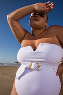 MAIO DECOTE V - WHITE COBRA