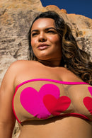 BIQUINI TOMARA QUE CAIA - CORAÇÃO