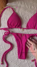 BIQUÍNI CORTININHA MÔNACO - AMARELO